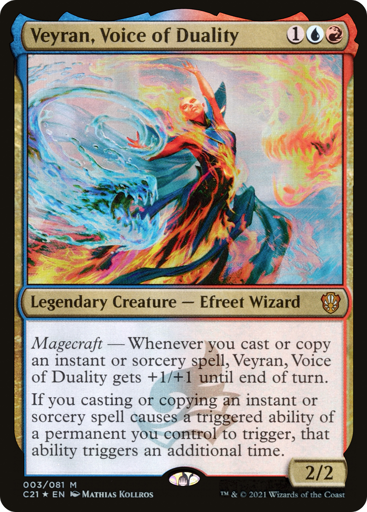 Veyran, Voice of Duality [Commander 2021] | Grognard Games