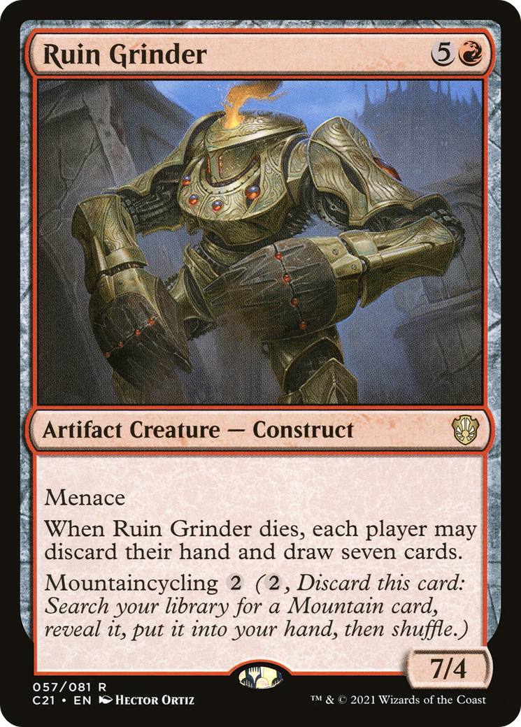 Ruin Grinder [Commander 2021] | Grognard Games
