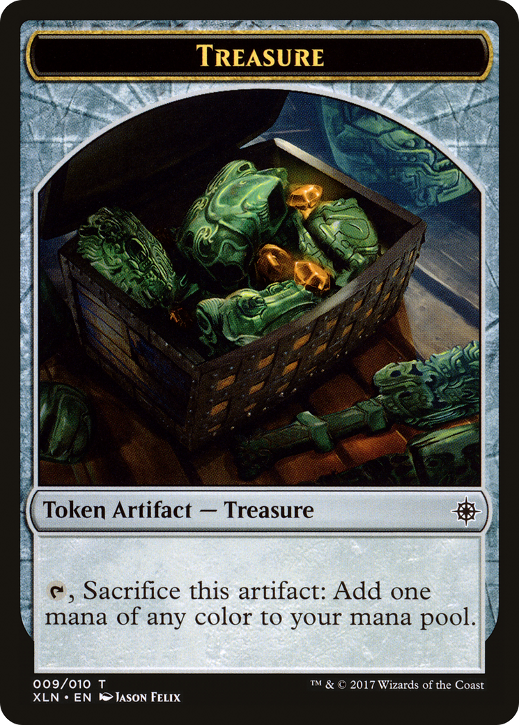 Treasure (XLN-009) - Ixalan Tokens Foil | Grognard Games