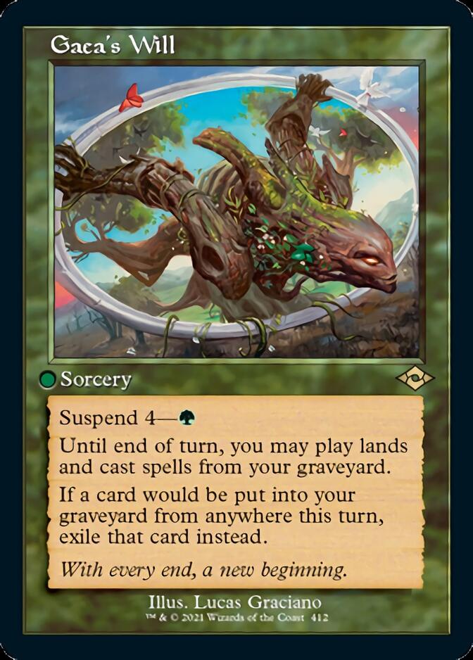 Gaea's Will (Retro Foil Etched) [Modern Horizons 2] | Grognard Games