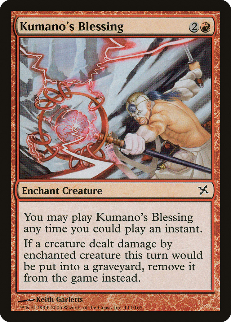 Kumano's Blessing [Betrayers of Kamigawa] | Grognard Games