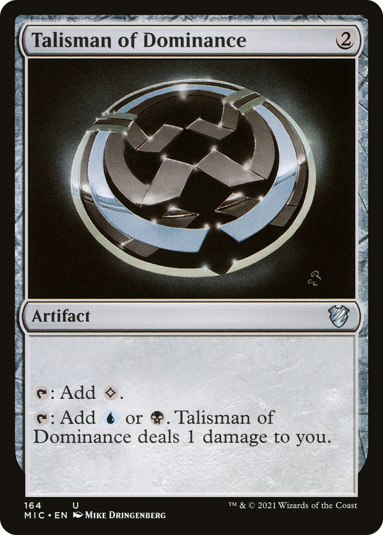 Talisman of Dominance [Innistrad: Midnight Hunt Commander] | Grognard Games