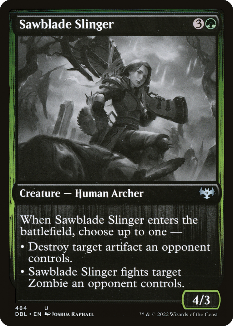 Sawblade Slinger [Innistrad: Double Feature] | Grognard Games