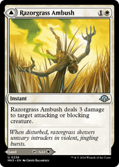 Razorgrass Ambush // Razorgrass Field [Modern Horizons 3] | Grognard Games