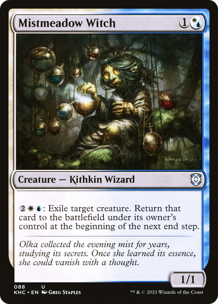 Mistmeadow Witch [Kaldheim Commander] | Grognard Games
