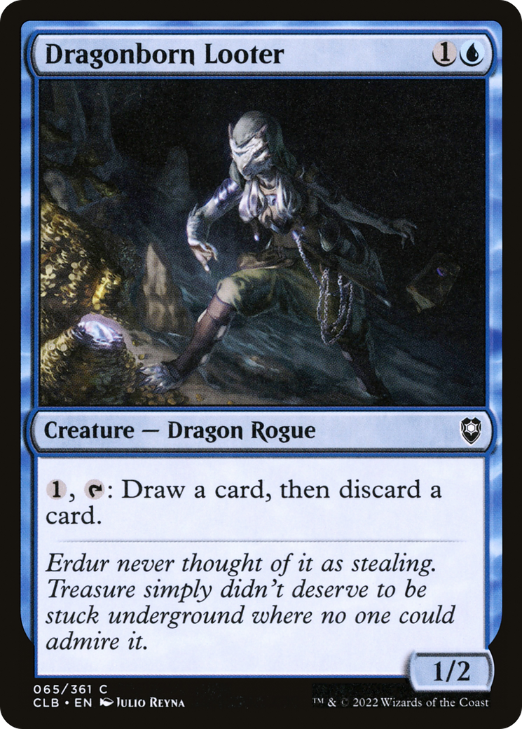 Dragonborn Looter [Commander Legends: Battle for Baldur's Gate] | Grognard Games