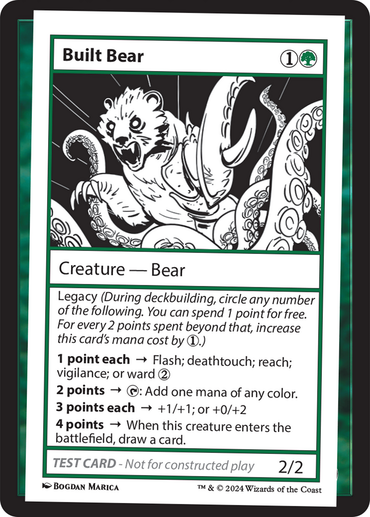 Built Bear [Mystery Booster 2 Playtest Cards] | Grognard Games