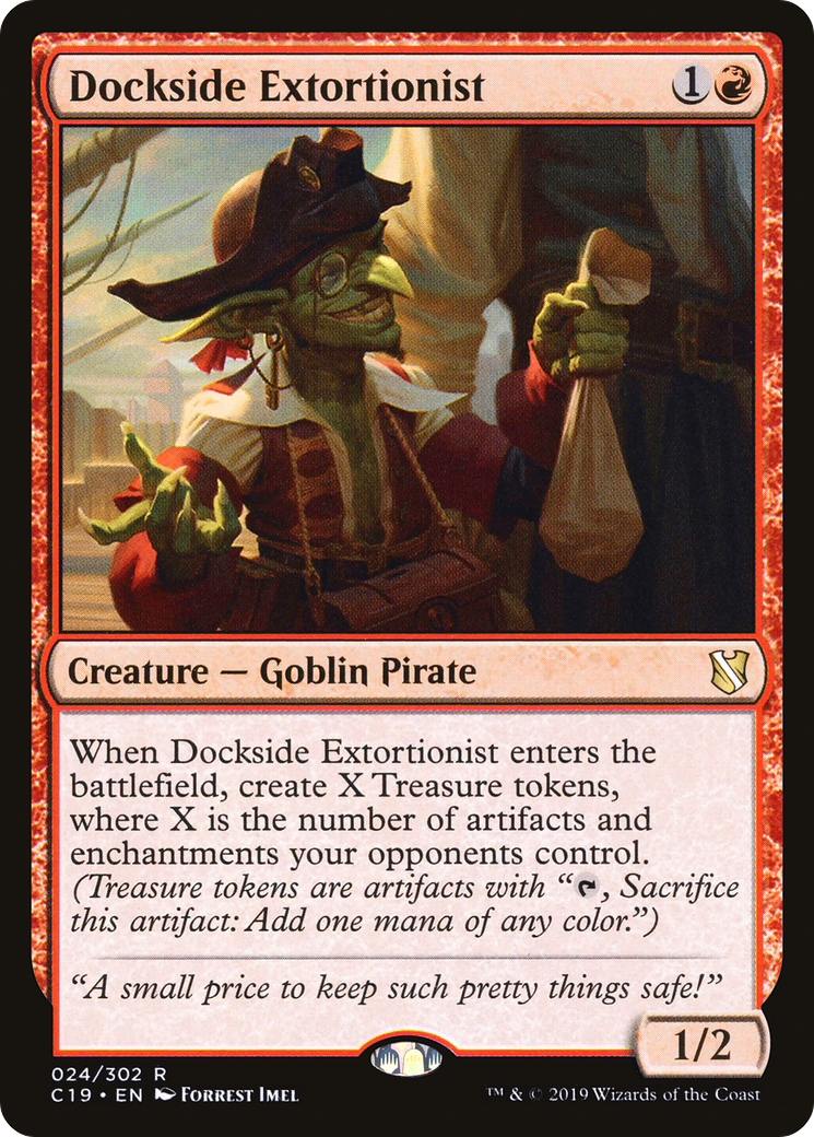 Dockside Extortionist [Commander 2019] | Grognard Games