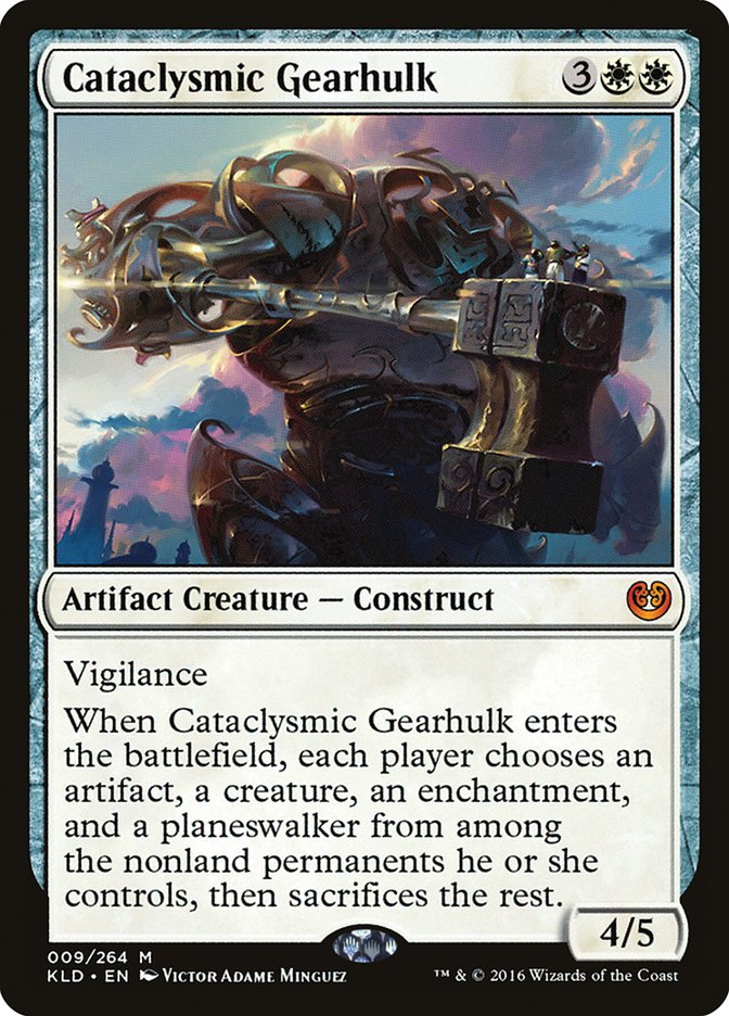 Cataclysmic Gearhulk [Kaladesh] | Grognard Games