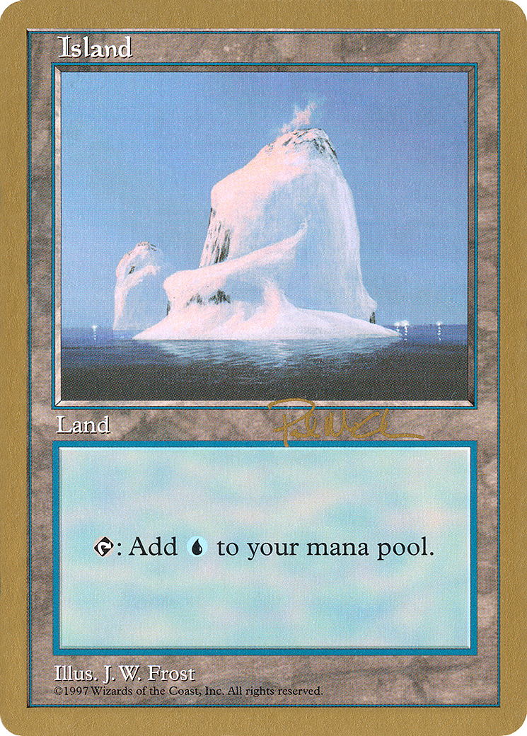 Island (pm437) (Paul McCabe) [World Championship Decks 1997] | Grognard Games