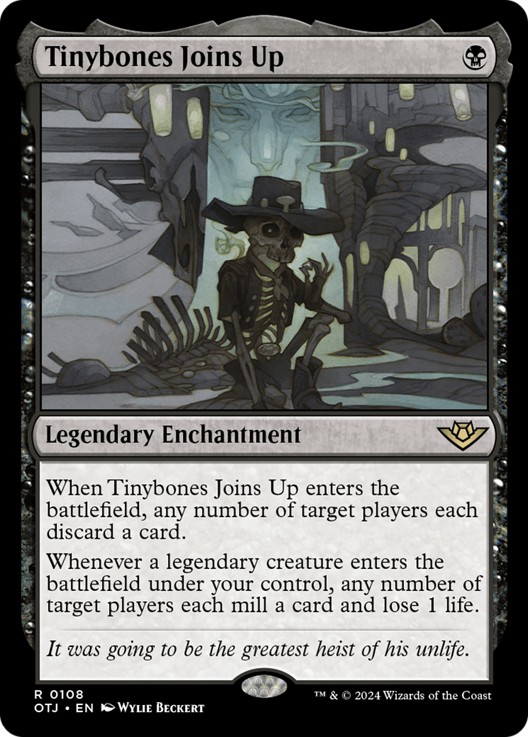 Tinybones Joins Up (OTJ-108) - Outlaws of Thunder Junction Foil | Grognard Games