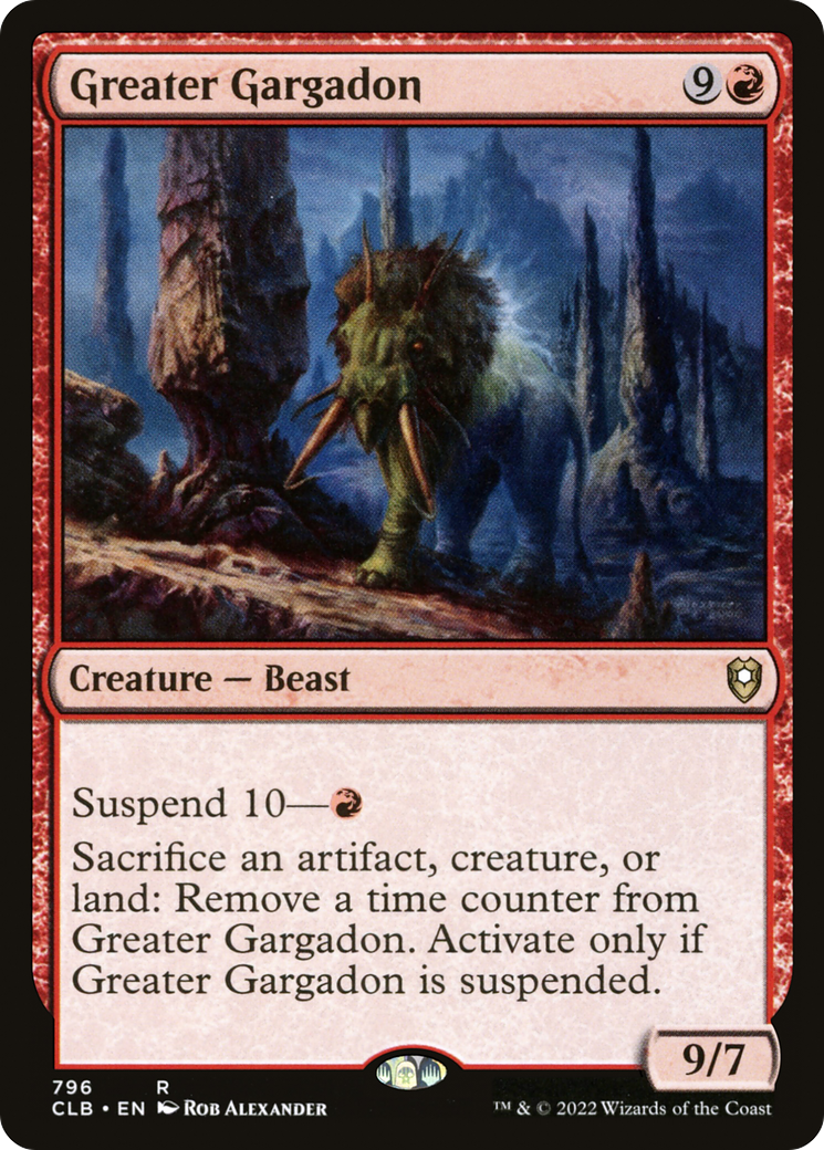 Greater Gargadon [Commander Legends: Battle for Baldur's Gate] | Grognard Games