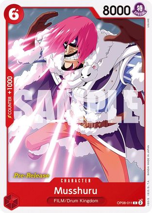Musshuru (OP08-011) - Two Legends Pre-Release Cards | Grognard Games