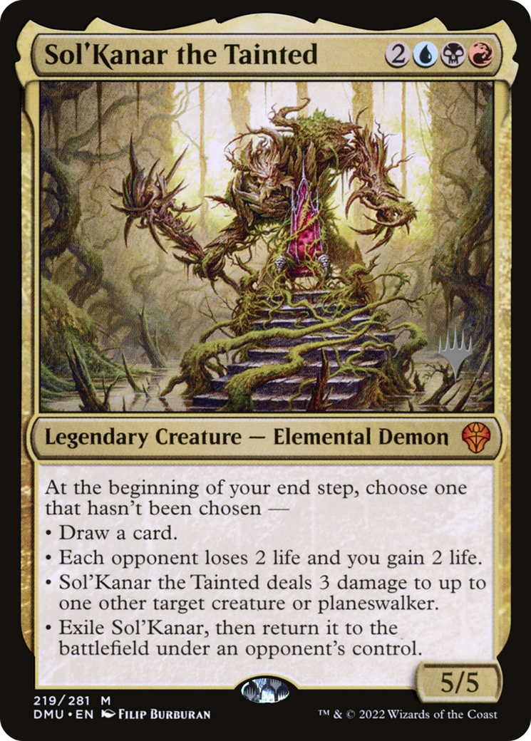 Sol'Kanar the Tainted (Promo Pack) [Dominaria United Promos] | Grognard Games