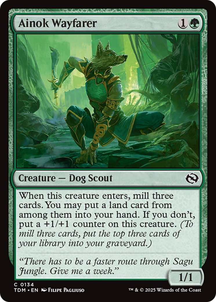 Ainok Wayfarer [Tarkir: Dragonstorm] | Grognard Games