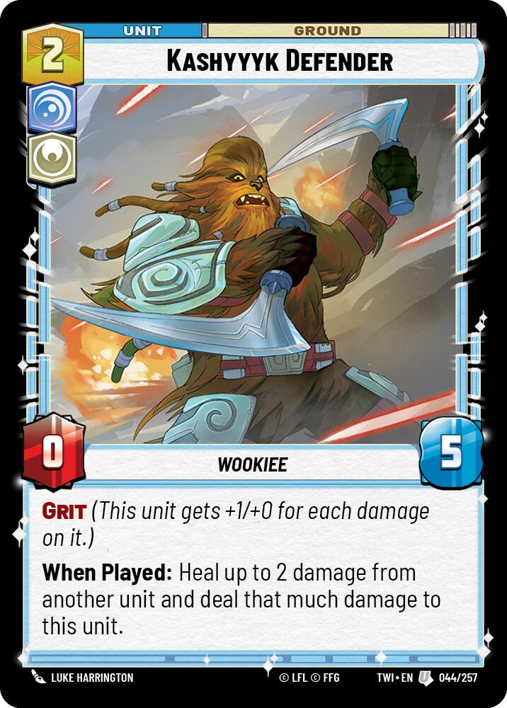 Kashyyyk Defender (044/257) [Twilight of the Republic] | Grognard Games