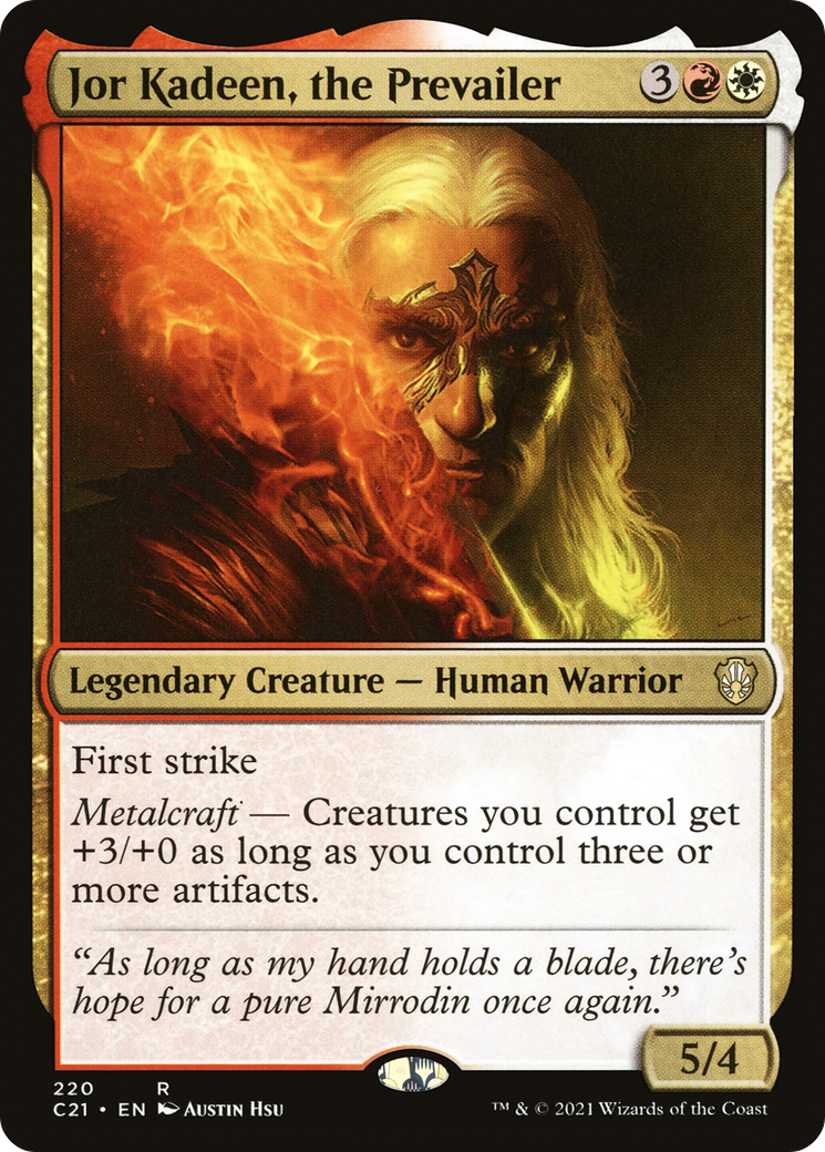 Jor Kadeen, the Prevailer [Commander 2021] | Grognard Games