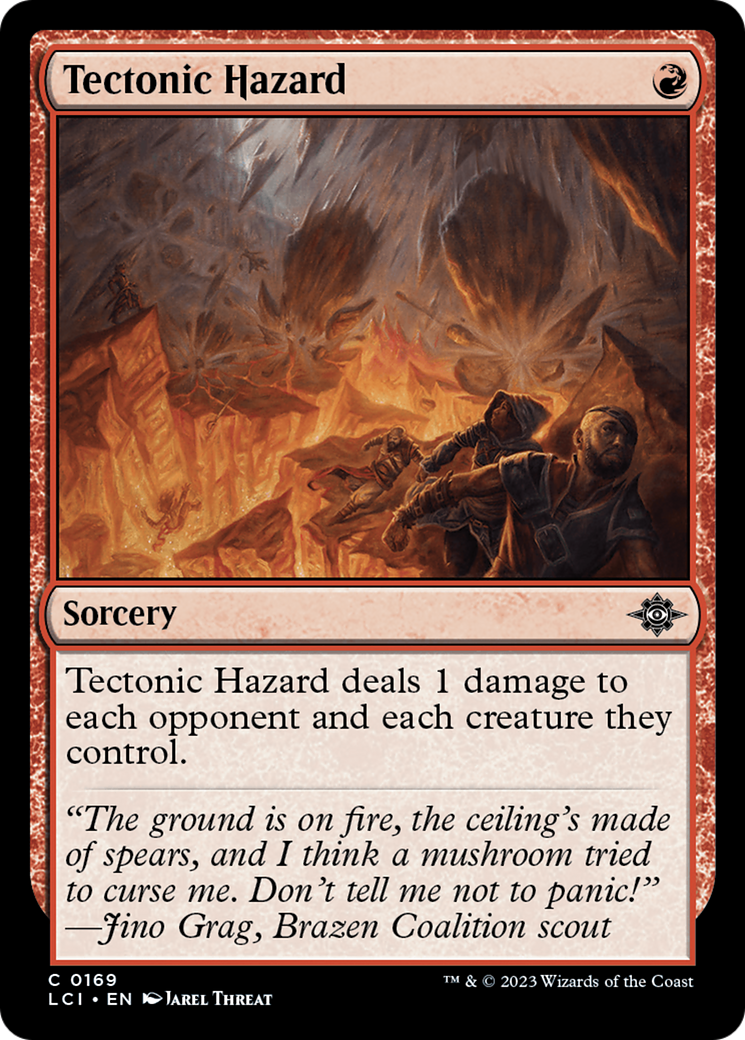 Tectonic Hazard [The Lost Caverns of Ixalan] | Grognard Games