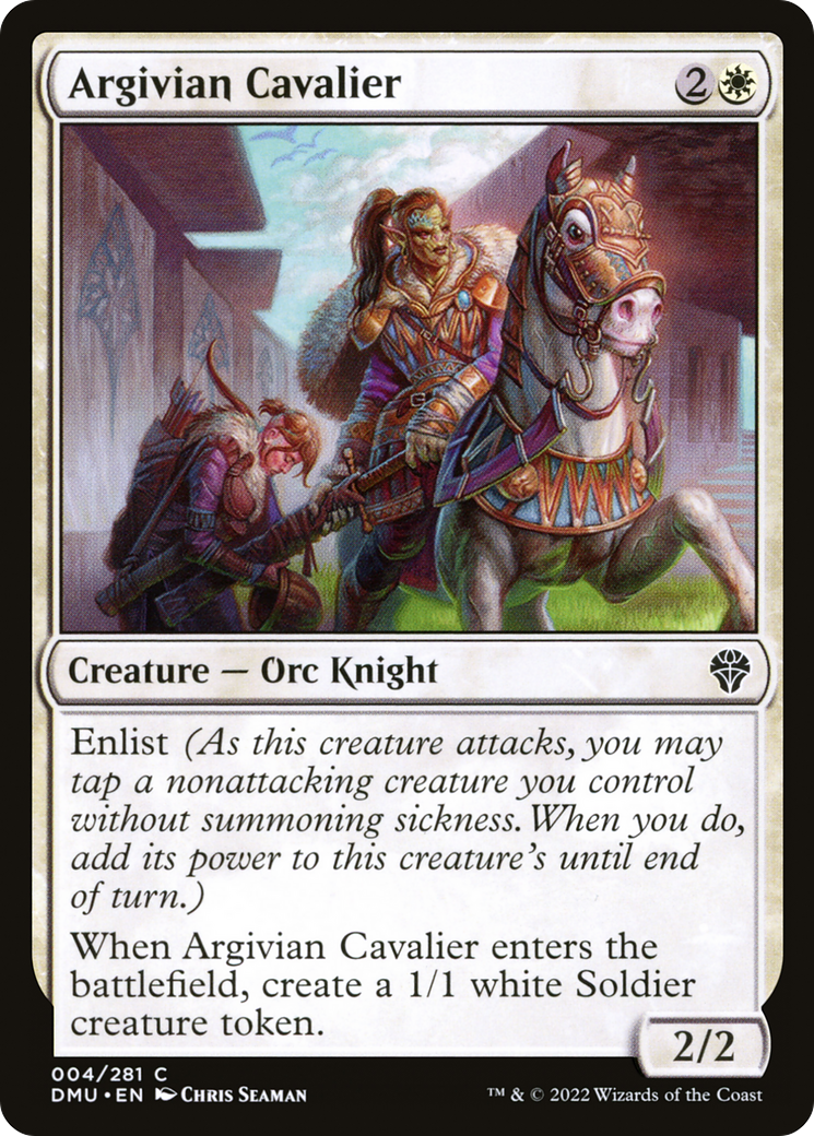 Argivian Cavalier [Dominaria United] | Grognard Games