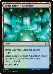 Simic Growth Chamber [Duskmourn: House of Horror Commander] | Grognard Games