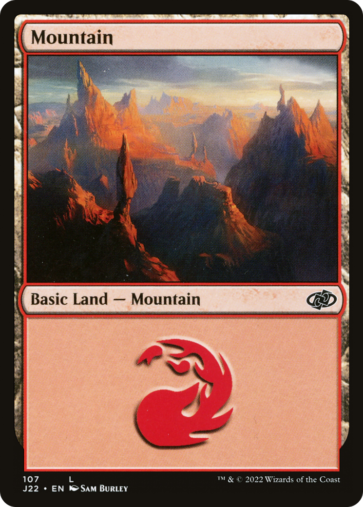 Mountain (107) [Jumpstart 2022] | Grognard Games