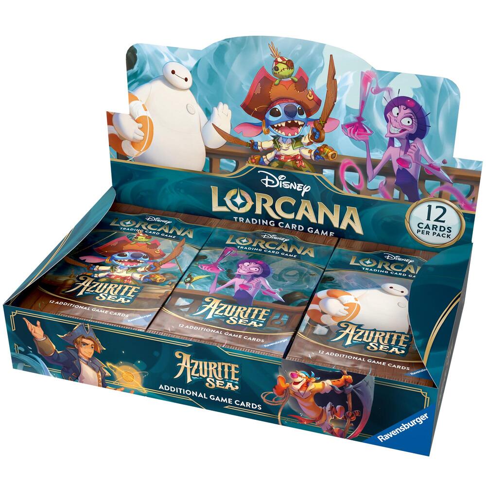 Disney Lorcana TCG: Azurite Sea Booster box | Grognard Games