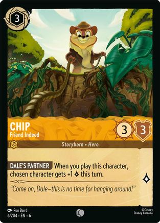 Chip - Friend Indeed (6/204) [Azurite Sea] | Grognard Games