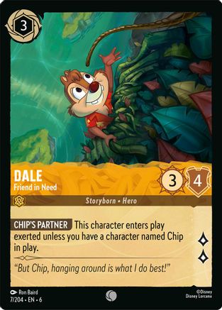 Dale - Friend in Need (7/204) [Azurite Sea] | Grognard Games