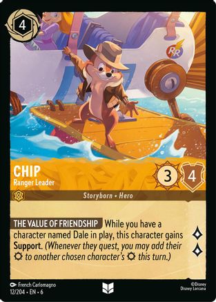 Chip - Ranger Leader (12/204) [Azurite Sea] | Grognard Games