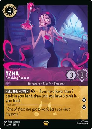 Yzma - Conniving Chemist (56/204) [Azurite Sea] | Grognard Games