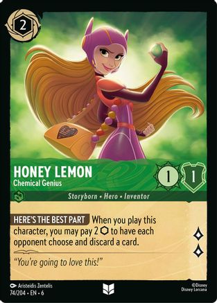 Honey Lemon - Chemical Genius (74/204) [Azurite Sea] | Grognard Games