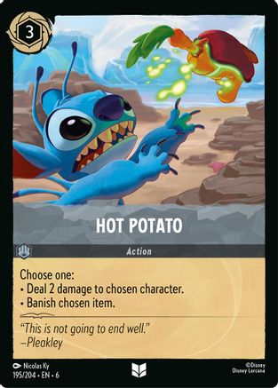Hot Potato (195/204) [Azurite Sea] | Grognard Games