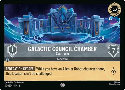 Galactic Council Chamber - Courtroom (204/204) [Azurite Sea] | Grognard Games