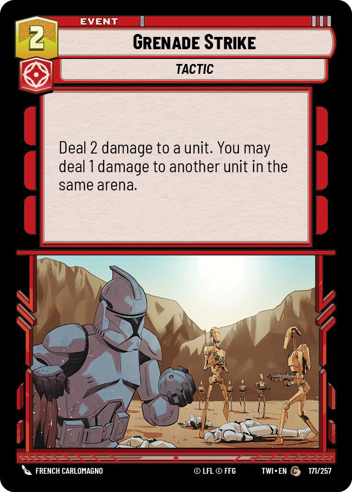 Grenade Strike (171/257) [Twilight of the Republic] | Grognard Games