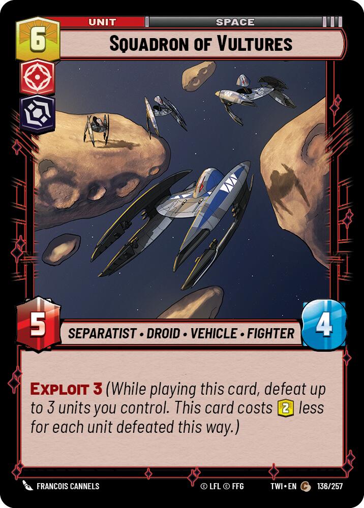 Squadron of Vultures (136/257) [Twilight of the Republic] | Grognard Games