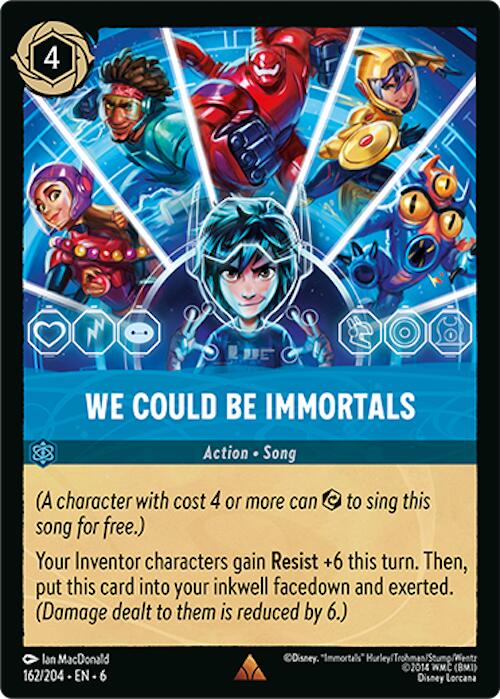 We Could Be Immortals (162/204) [Azurite Sea] | Grognard Games