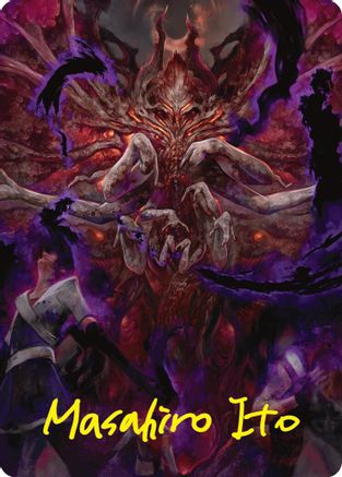 Damnation Art Card (Gold-Stamped Signature) (ASDSK-053) - Art Series: Duskmourn: House of Horror | Grognard Games