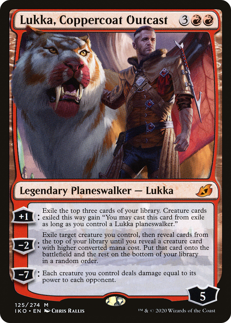 Lukka, Coppercoat Outcast [Ikoria: Lair of Behemoths] | Grognard Games