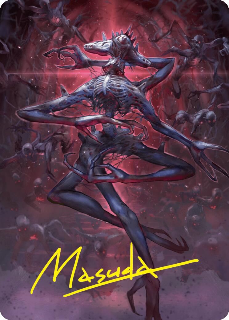 Overlord of the Balemurk Art Card (Gold-Stamped Signature) [Duskmourn: House of Horror Art Series] | Grognard Games