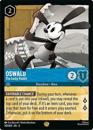 Oswald - The Lucky Rabbit (142/204) [Azurite Sea] | Grognard Games