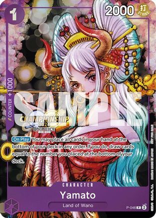Yamato (CS 2024 Event Pack) (P-046) - One Piece Promotion Cards Foil | Grognard Games