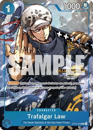 Trafalgar Law - ST03-008 (CS 2024 Event Pack) (ST03-008) - One Piece Promotion Cards Foil | Grognard Games