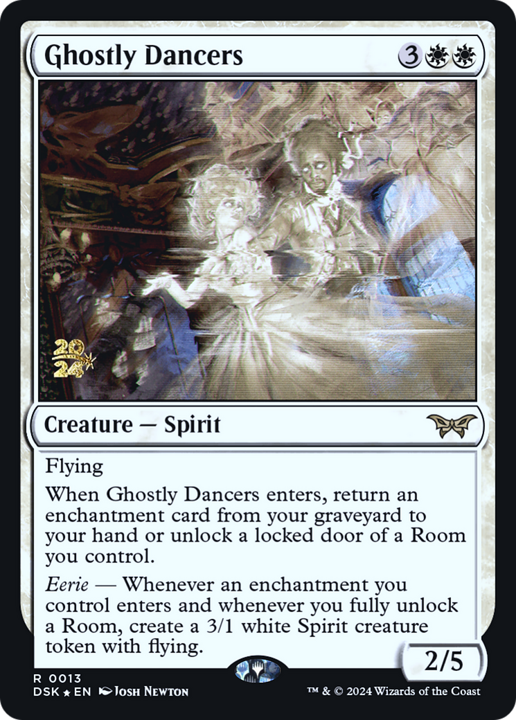 Ghostly Dancers [Duskmourn: House of Horror Prerelease Promos] | Grognard Games