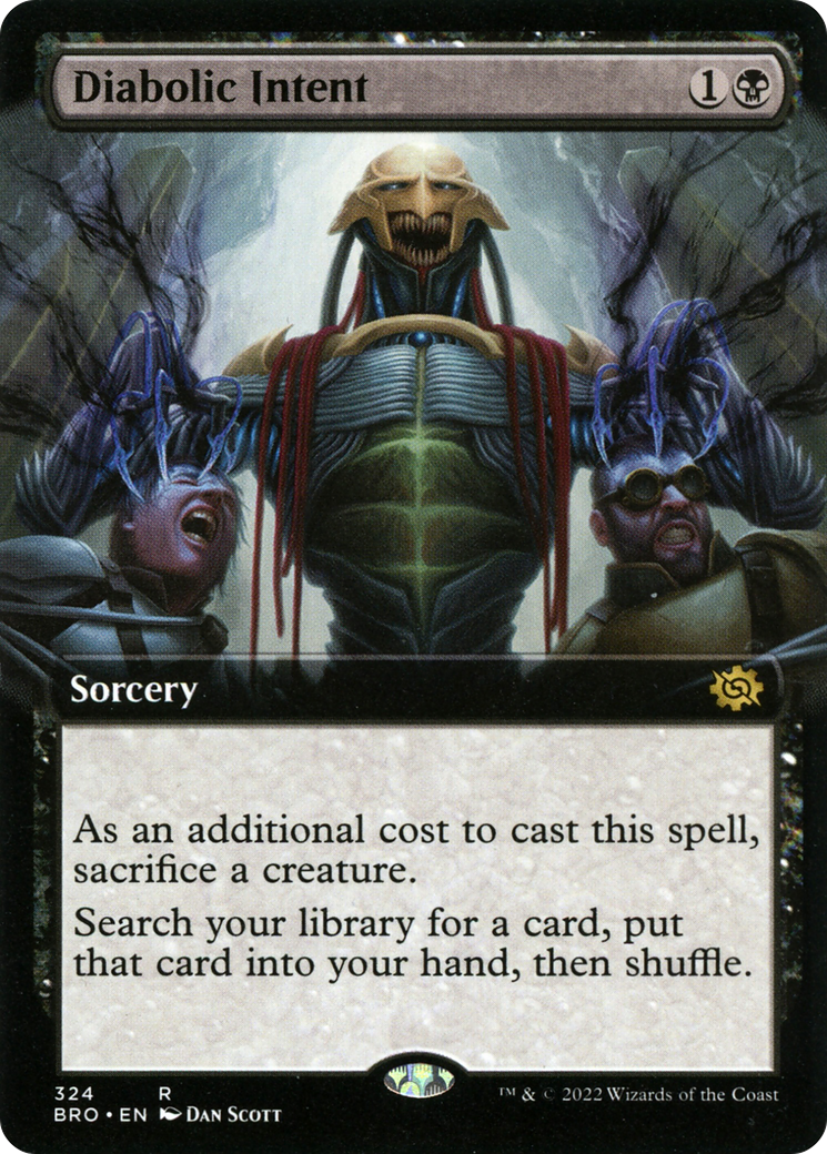 Diabolic Intent (Extended Art) [The Brothers' War] | Grognard Games