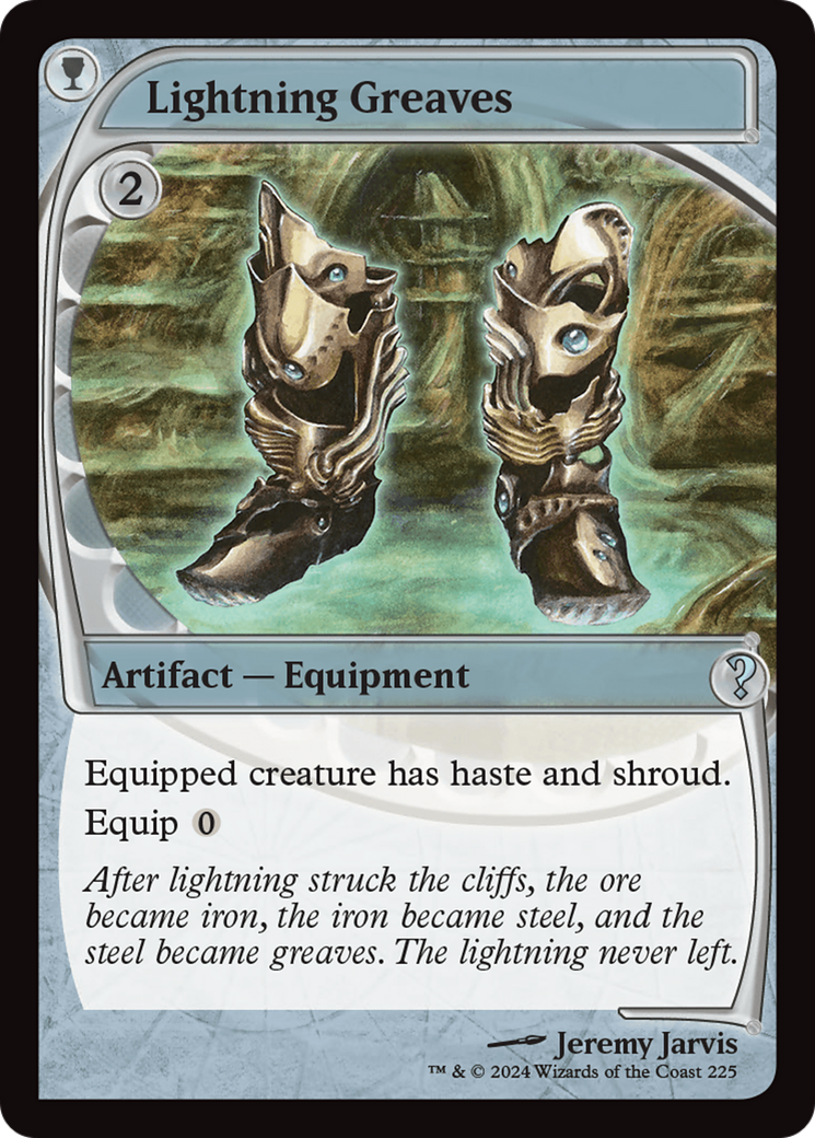 Lightning Greaves (Future Sight) [Mystery Booster 2] | Grognard Games