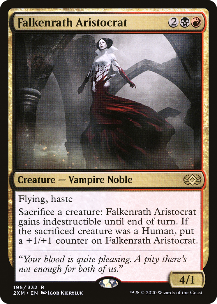 Falkenrath Aristocrat [Double Masters] | Grognard Games