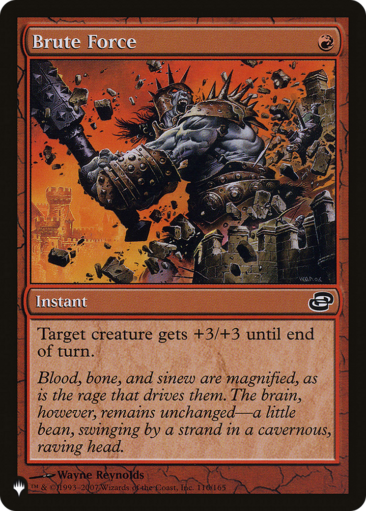 Brute Force [The List] | Grognard Games