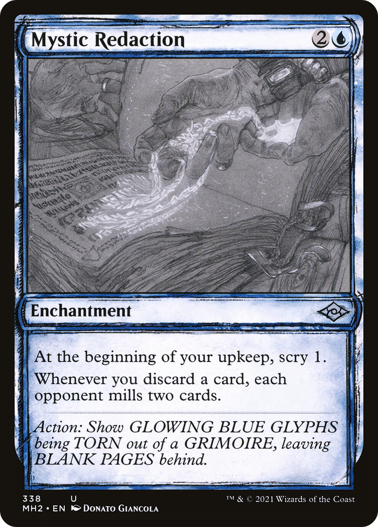 Mystic Redaction (Sketch) [Modern Horizons 2] | Grognard Games