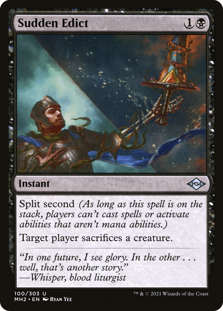 Sudden Edict [Modern Horizons 2] | Grognard Games