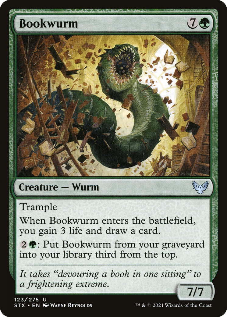 Bookwurm [Strixhaven: School of Mages] | Grognard Games